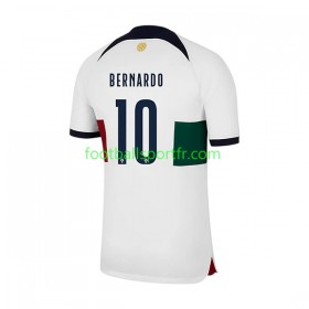 Tenue Portugal Bernardo 10 Exterieur World Cup 2022 Maillot de Foot